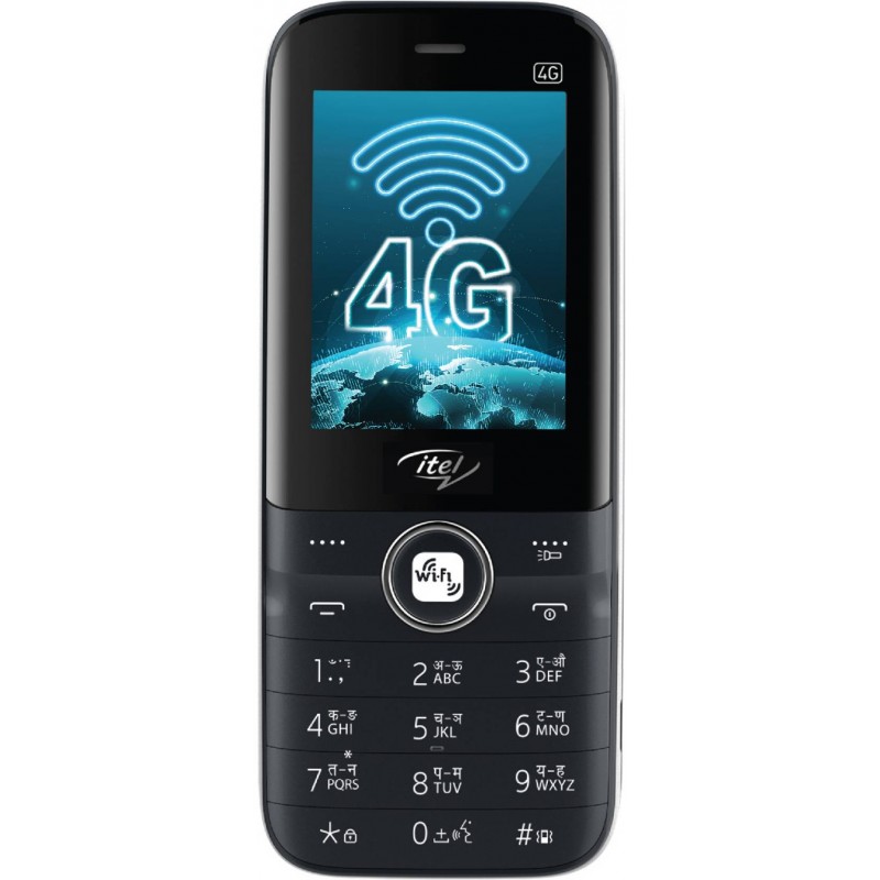 Itel Magic X Pro 4G 2500mAh  Keypad Mobile Black